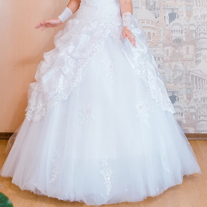 свадебное платье в идеальном состоянии