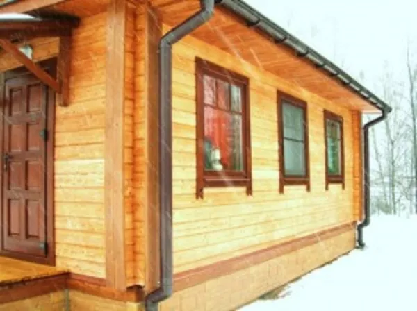 Деревянный дом из профилированного бруса по умеренным ценам  5