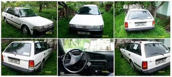 Toyota-Carina 2,  1992 г.в.,  1, 6i (нормаль-80),  белый универсал